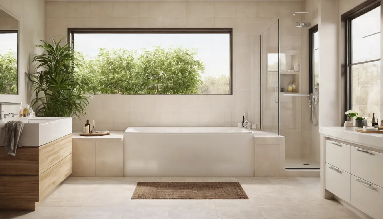 A bright, accessible bathroom with a walk-in tub in a Stonecrest area home